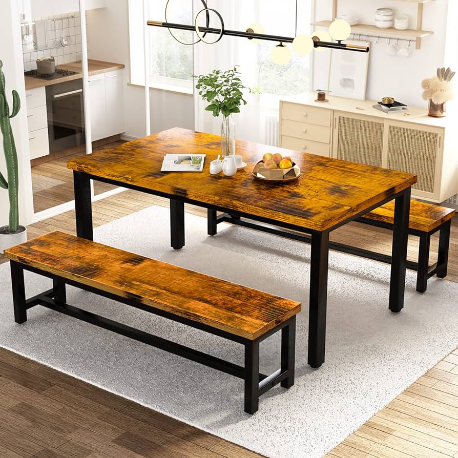 Amazon.com - AWQM Dining Room Table Set, Kitchen Set with 2